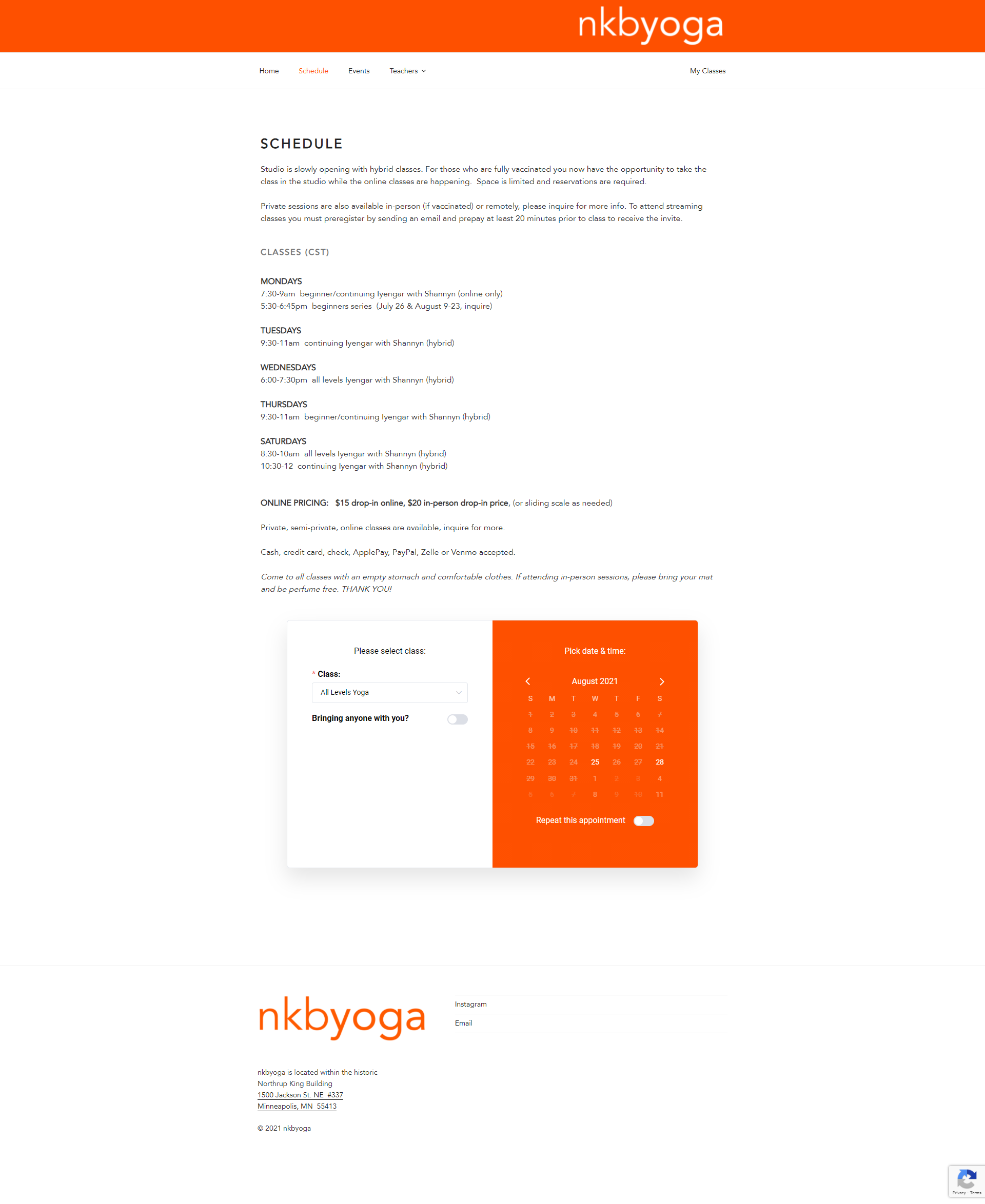 Keisha-Bien-nkbyoga-scheduling